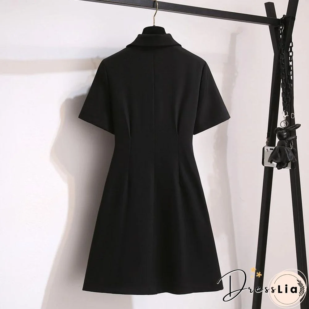 Classic V-Collar Two-Piece Set P10858