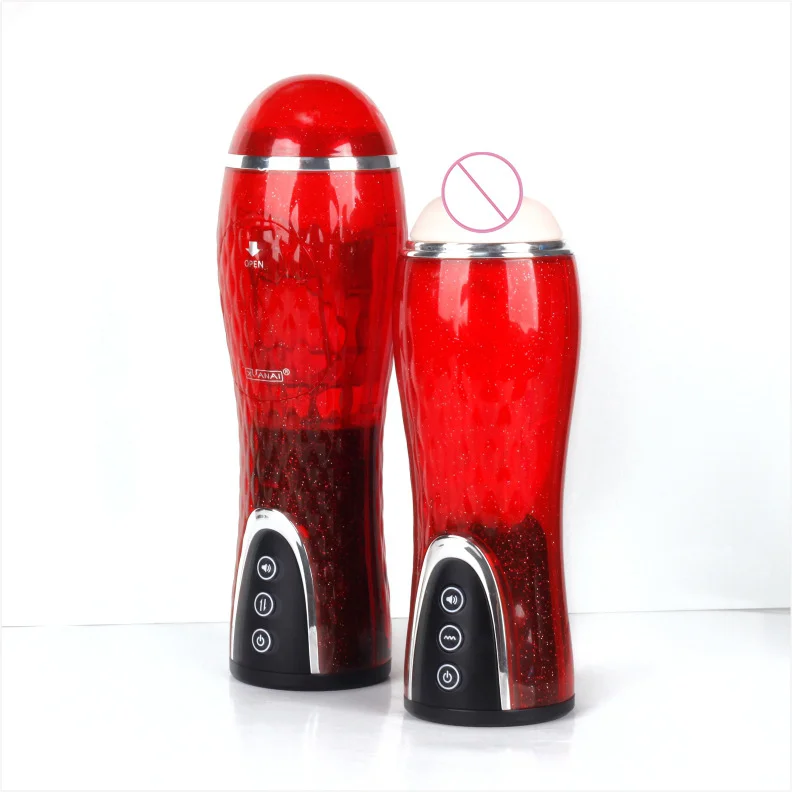 Automatic Telescopic Vibrating Masturbation Cup Rosetoy Official