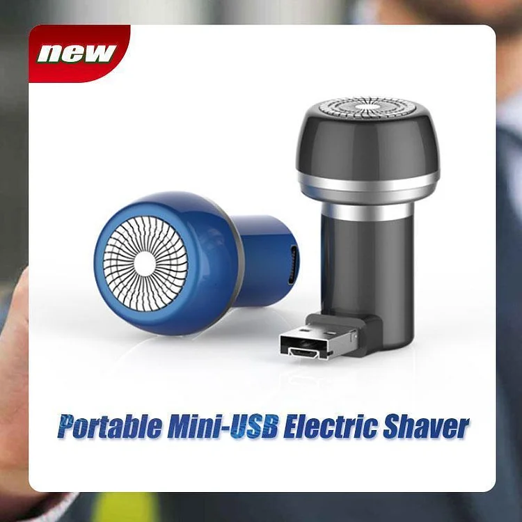 Portable Mini-USB Electric Shaver