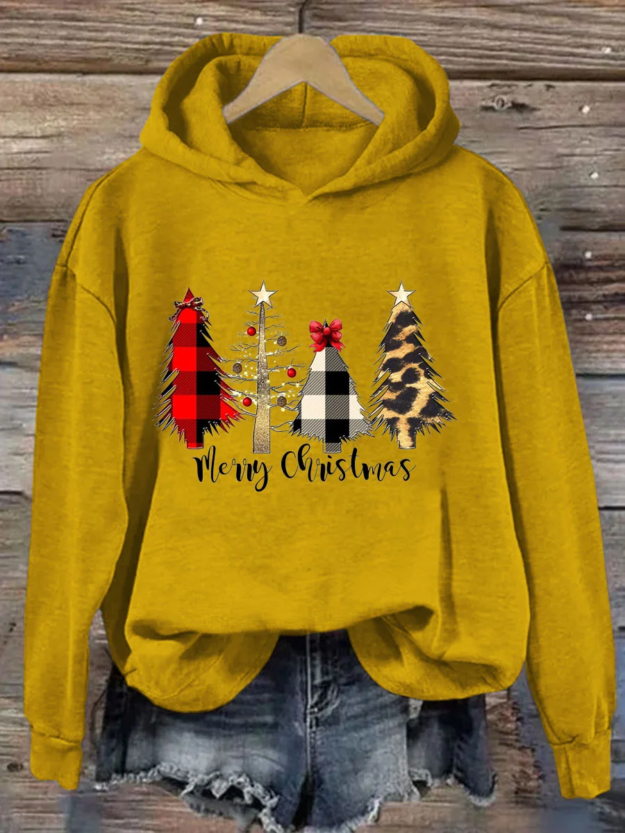 Merry Christmas Tree Hoodie