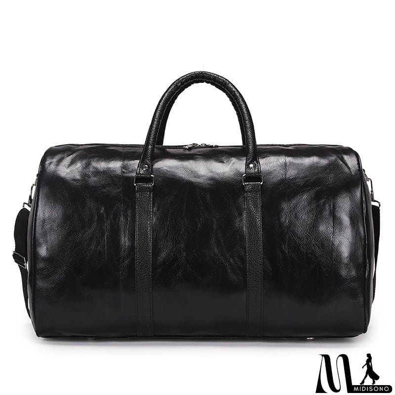 MidiSono - Vintage Strong Durable Large Capacity Waterproof Travel Duffel Bag