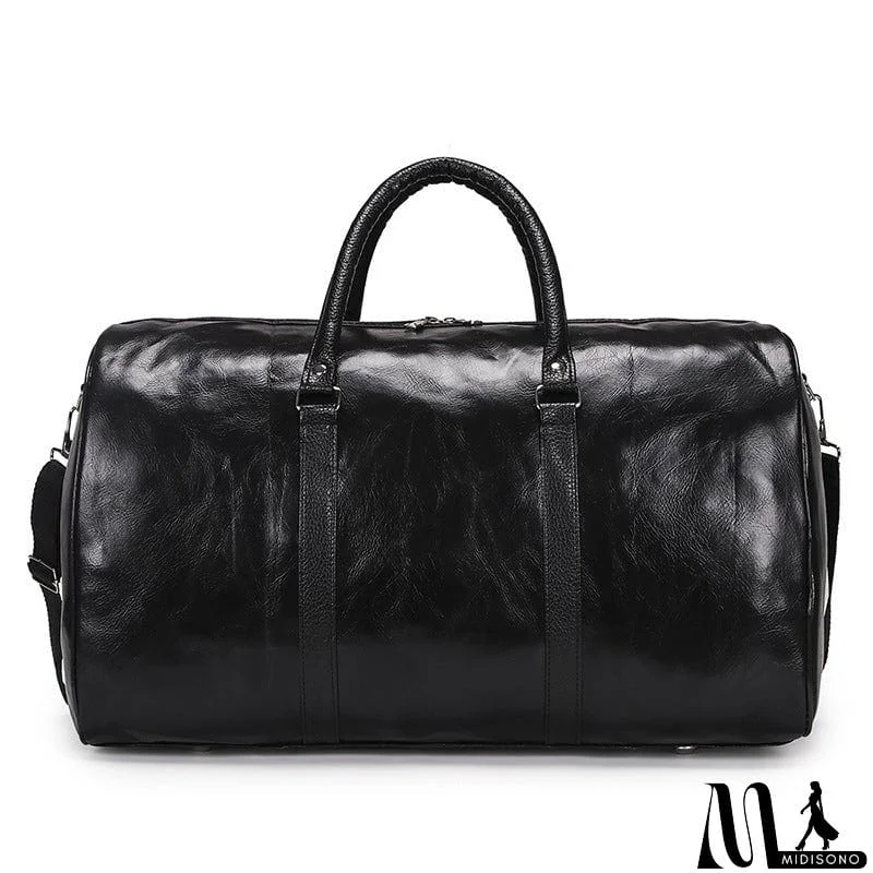 MidiSono - Vintage Strong Durable Large Capacity Waterproof Travel Duffel Bag