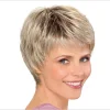 Women's Gradient Short Straight Wig