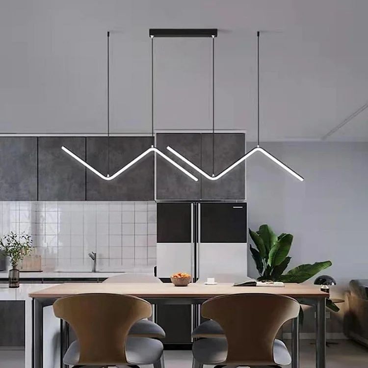 Zigzag Wave Dining Room Pendant Light Nordic Pendant Lighting - Appledas