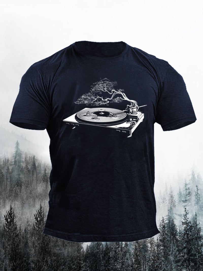 Men's Classic Zen Voice Short-Sleeved Shirt