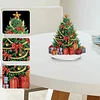 5D DIY Diamond Painting Special Shape Desk Ornament Christmas Tree Decor Kit