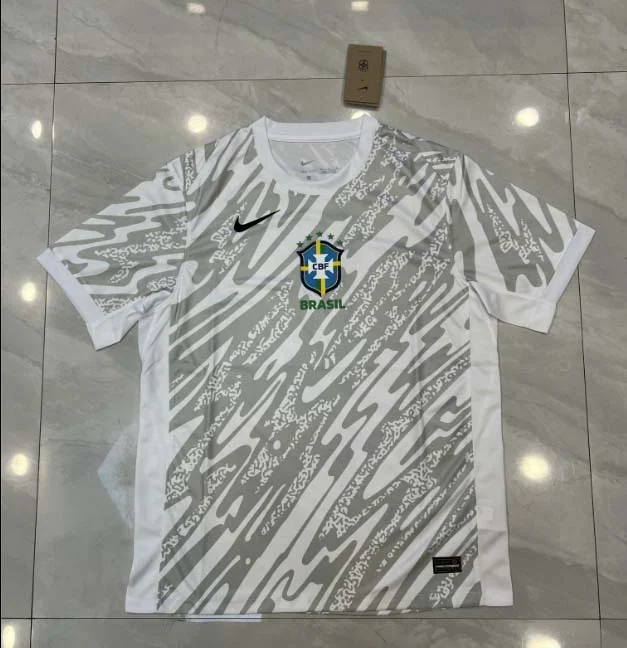 2024 Brazil Goalkeeper Football Shirt 1:1 Thai Quality