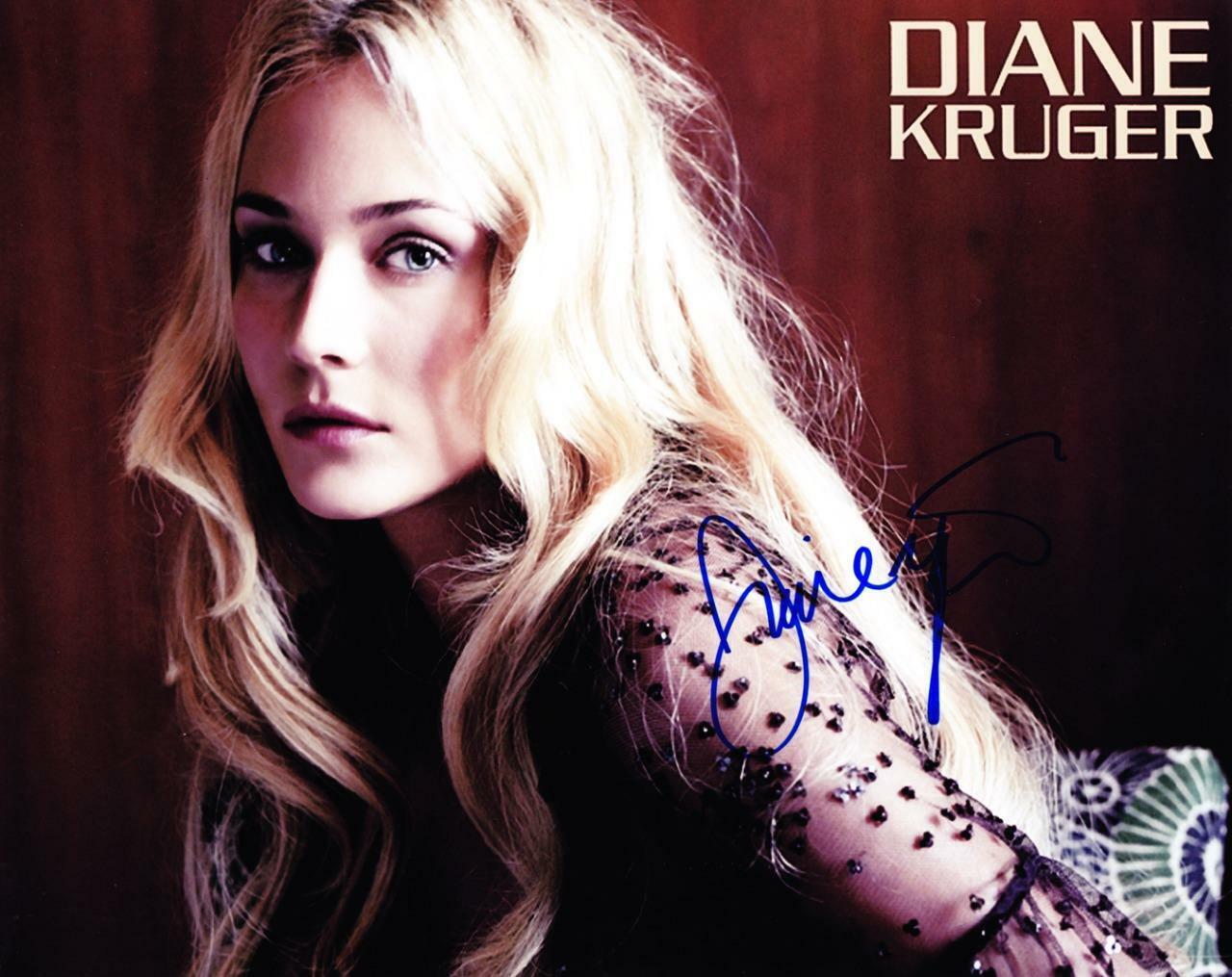 Diane Kruger SIGNED AUTOGRAPHED 10 X 8