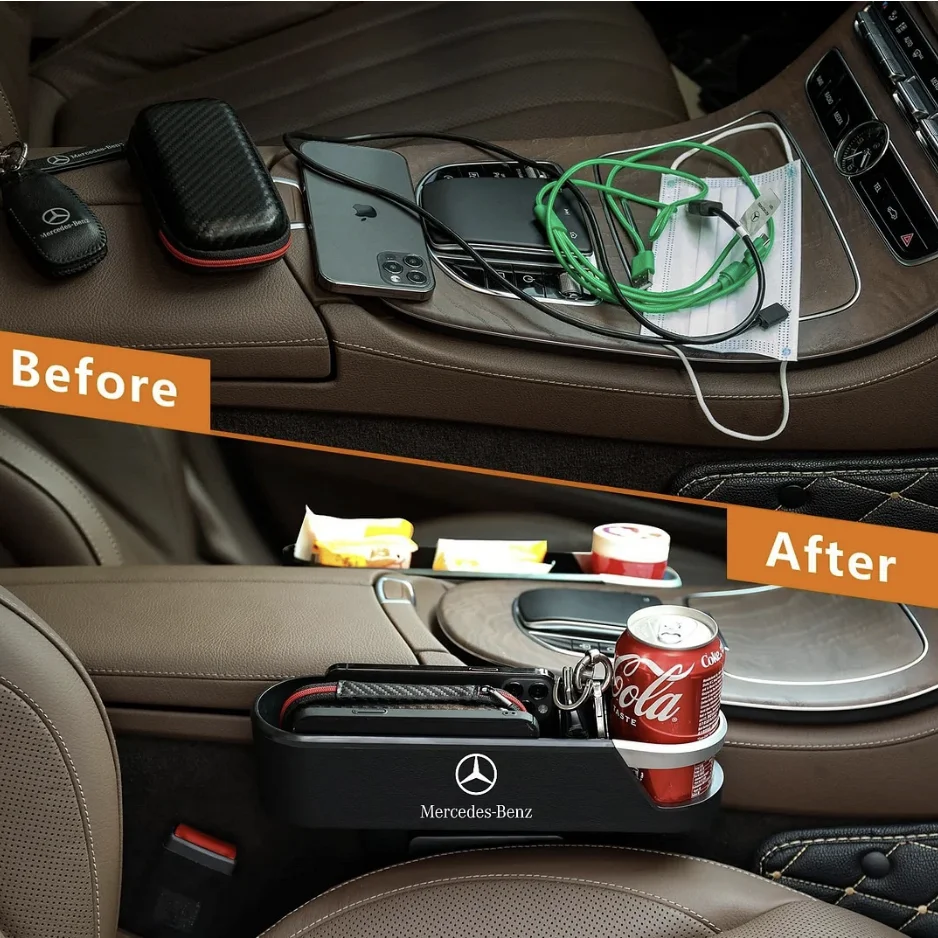 Car Seat Gap Filler Storage Box