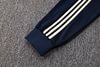 Joyfball 2025/2026 Juventus Long Zipped Jacket Royal Blue Football Jersey （Vintage style）