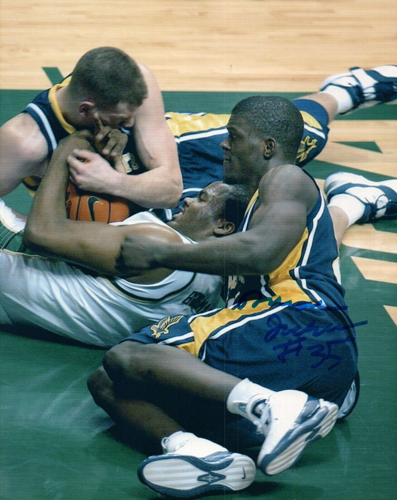 Marcus Jackson NCAA College Marquette Hand Signed Autograph 8x10 Photo Poster painting