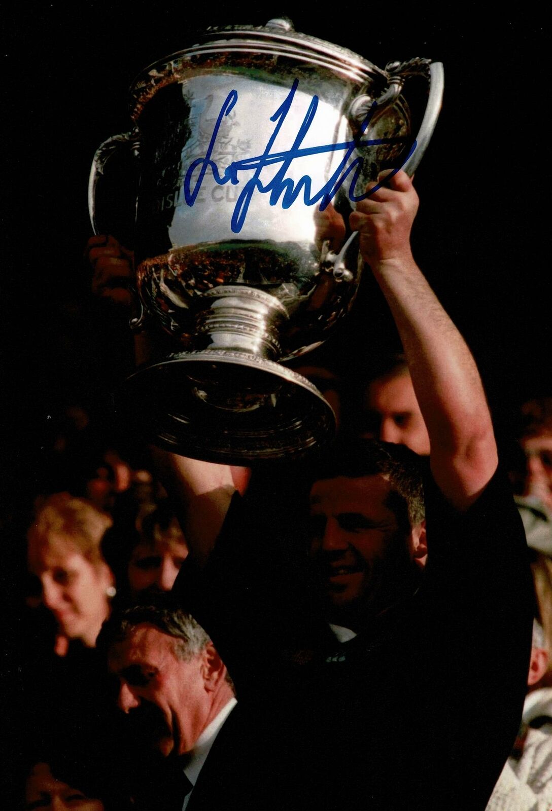 Sean Fitzpatrick Signed 12X8 Photo Poster painting ALL BLACKS NEW ZEALAND AFTAL COA (2129)