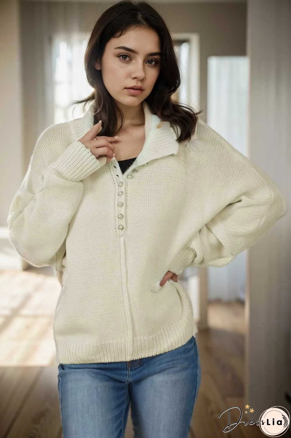 plus size casual hoodie women s plus solid ribbed long sleeve slight stretch hoodie drawstring sweatshirt