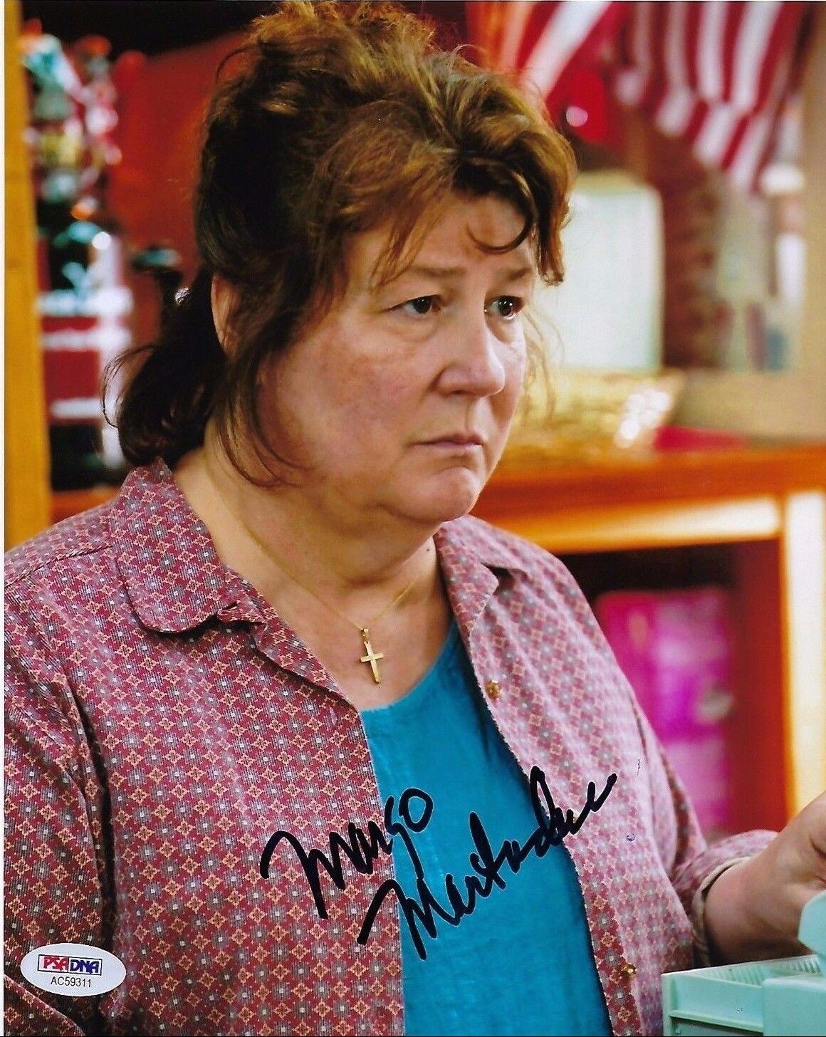 Margo Martindale Signed 8x10 Photo Poster painting *Justified PSA AC59311