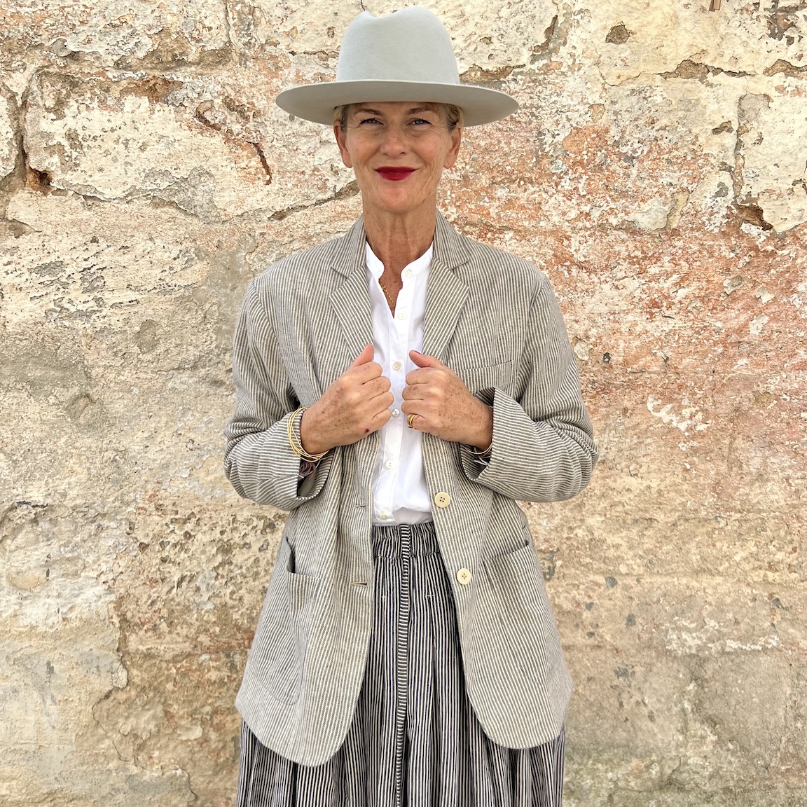 Vacation loose jacket 217