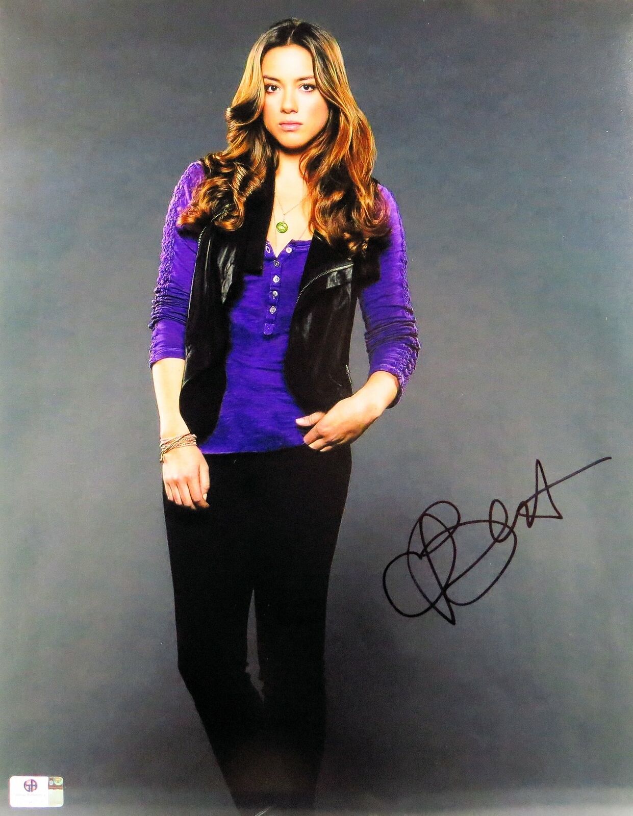 Chloe Bennet Signed Autographed 11X14 Photo Poster painting Agents of SHIELD Skye GV796705