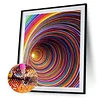 Stripe Vortex - Full Round Drill Diamond Painting