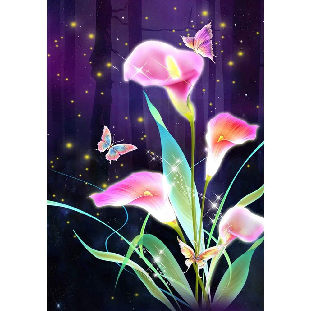 

Flower - Special Shaped Diamond Painting - 30*40CM, 501 Original