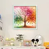 Four Seasons Tree-11CT Stamped Cross Stitch 45*45cm/17.72*17.72in