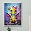Dragon-Plein Rond Diamant Peinture-30X40CM