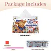 Diamond Painting 250th Anniversary Tissue Box for Kitchen Restaurant Bar Office Party