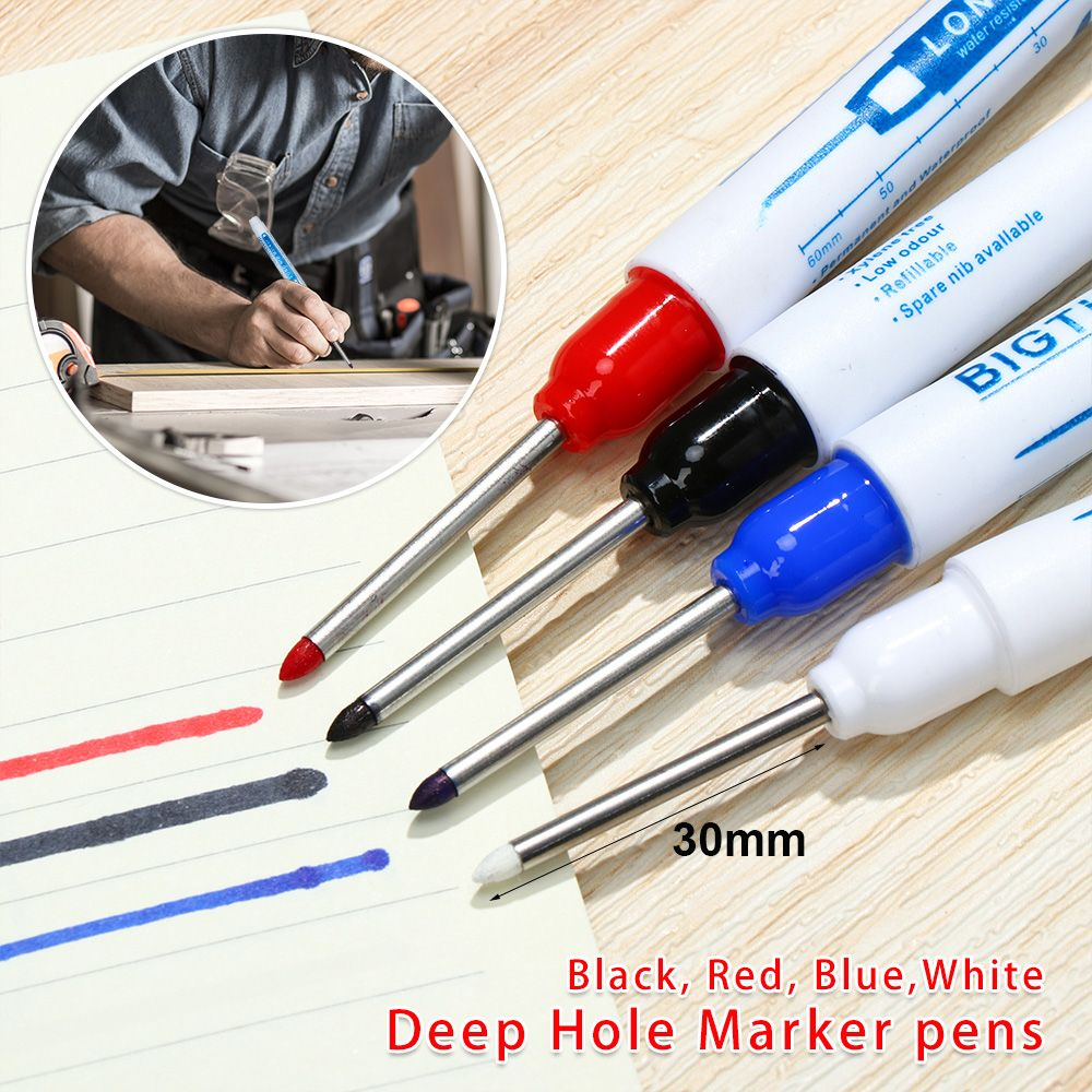(🌲Early Christmas Sale- SAVE 48% OFF)5 Pcs Set Long Head Deep Hole Marker trabladzer