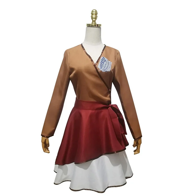 Attack On Titan The Final Season Eren Jaeger Lolita Kimono Dress Outfits Cosplay Costume Halloween Carnival Suit