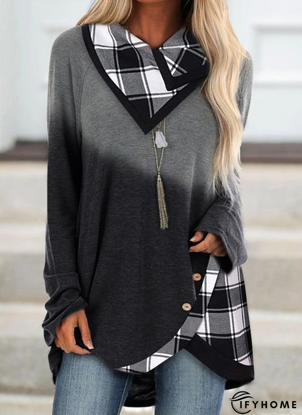 Casual Shift Tunic Top | IFYHOME