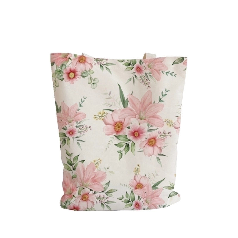 Women’s Casual Flower Shopping Bags