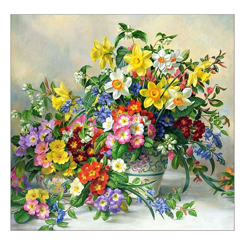 Full Square Diamond Painting Flower 5D