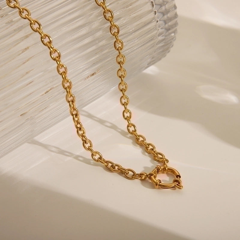 1 Piece 304 Stainless Steel 14K Gold Plated 18K Gold Plated Boots Charms Necklace Pendant Necklace