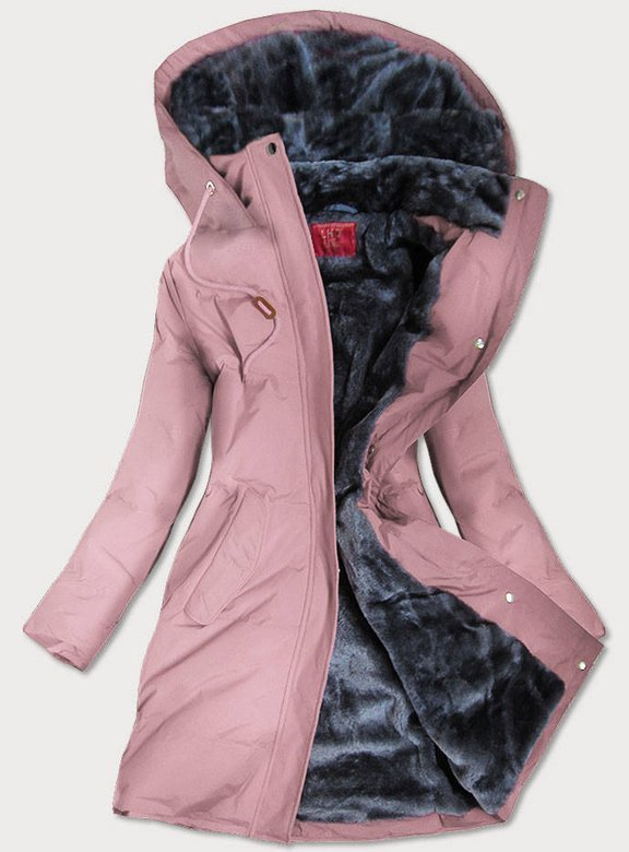 Pink stitch waterproof ladies jacket