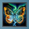 Diamond Painting -DIY Round Drill Mysterious Butterfly(40x40cm)