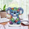 (US Local)Acrylic Special Shape Koala Diamond Painting Ornaments Desktop Decor Kit