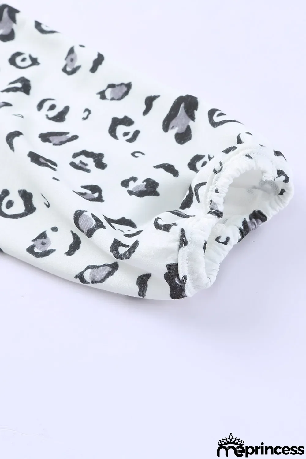 Leopard Print Thermal Long Sleeve Top