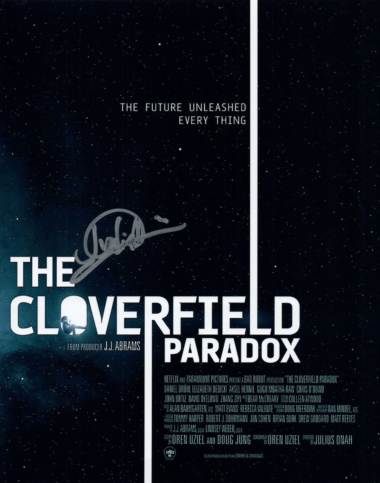 Julius Onah Signed Autographed 8x10 Photo Poster painting THE CLOVERFIELD PARADOX Director COA