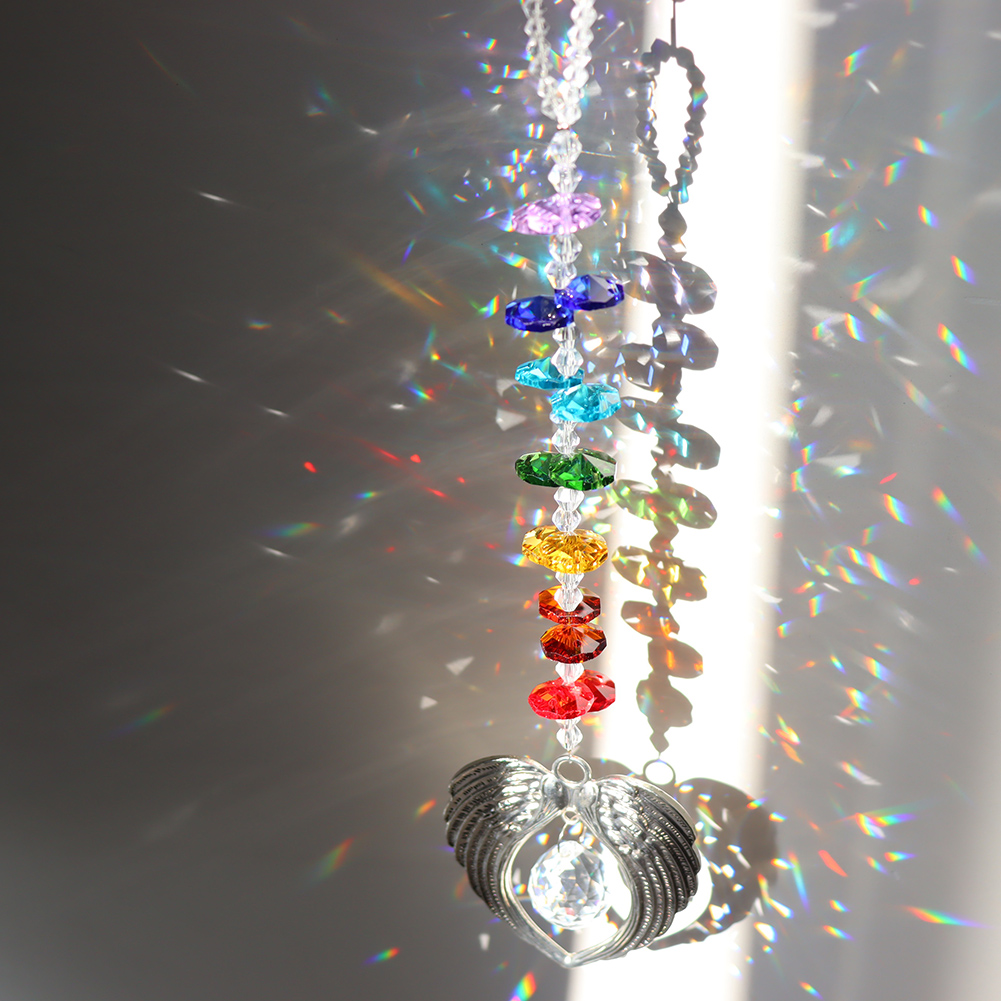 

Angel Wings - Art Crystal Suncatcher, 501 Original