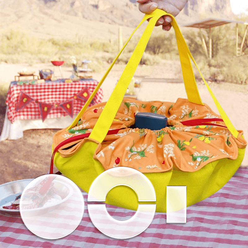 Round food rack for transporting cakes or casseroles-With Manual