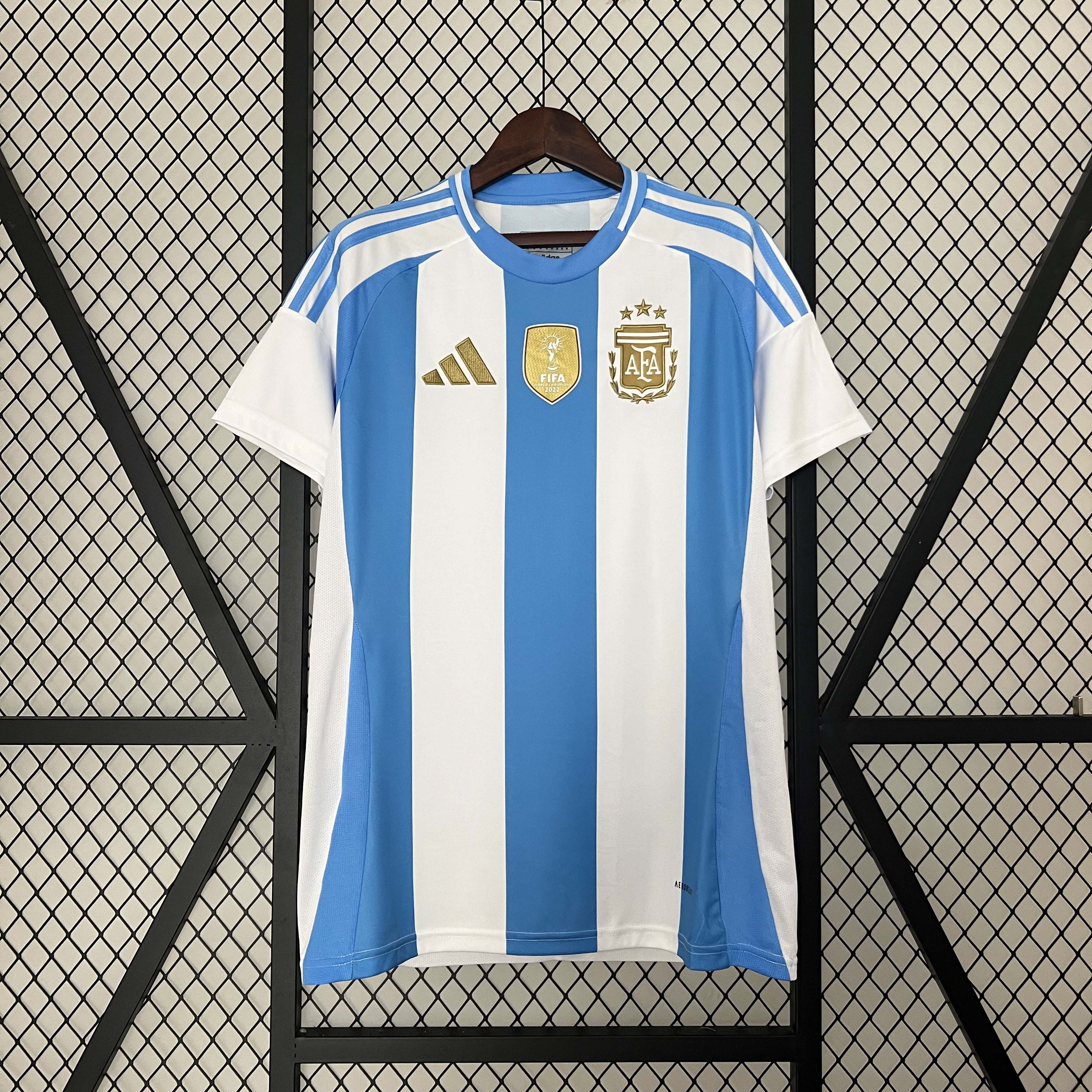 2024 Argentina Home+patch-Football Shirt 1:1 Thai Quality
