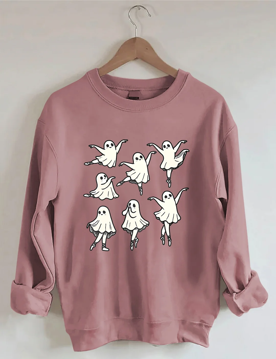 Cute Ballet Ghost Sweatshirt