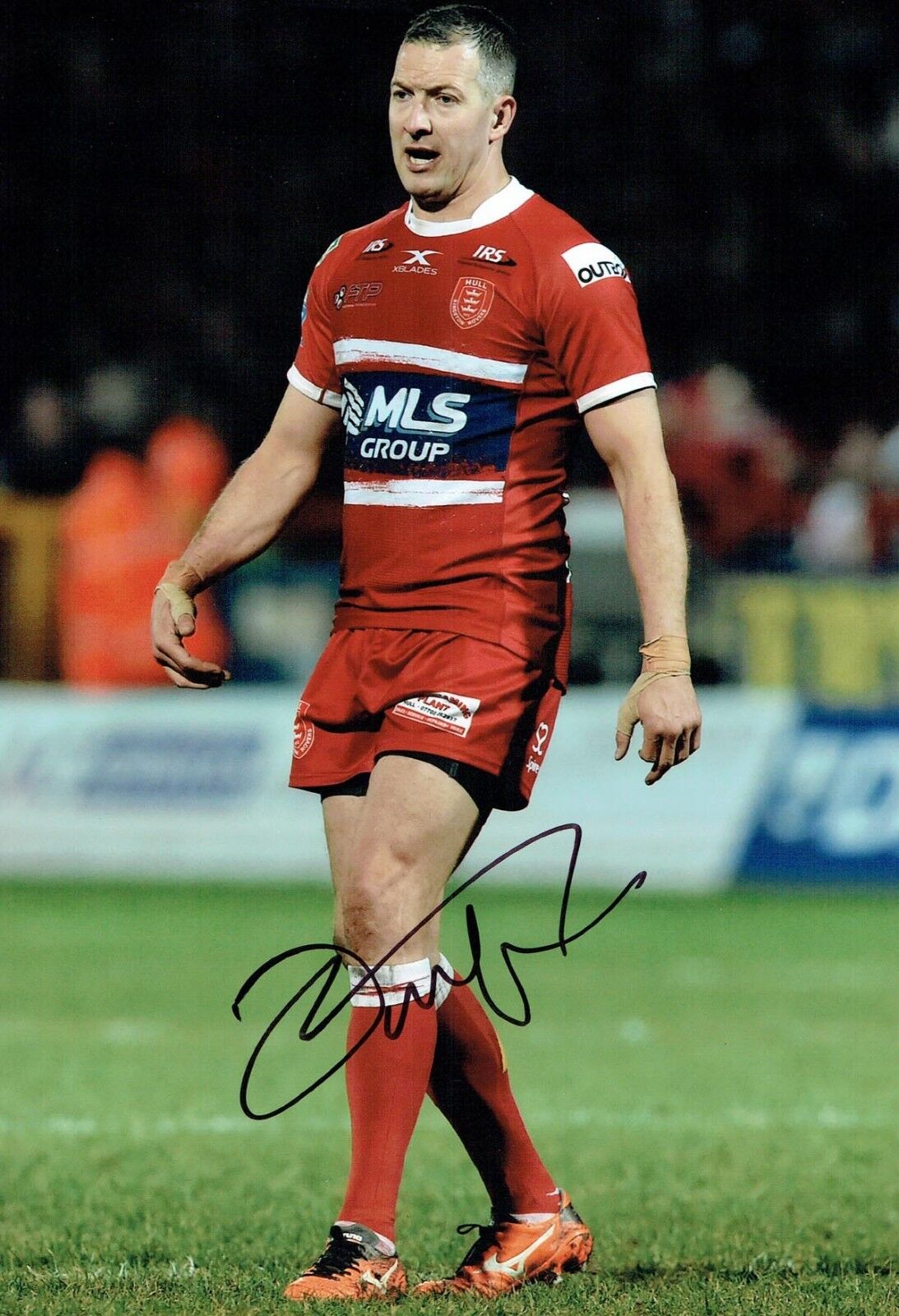 Danny McGUIRE 2018 Hull KR Rugby League Signed Autograph 12x8 Photo Poster painting 2 AFTAL COA