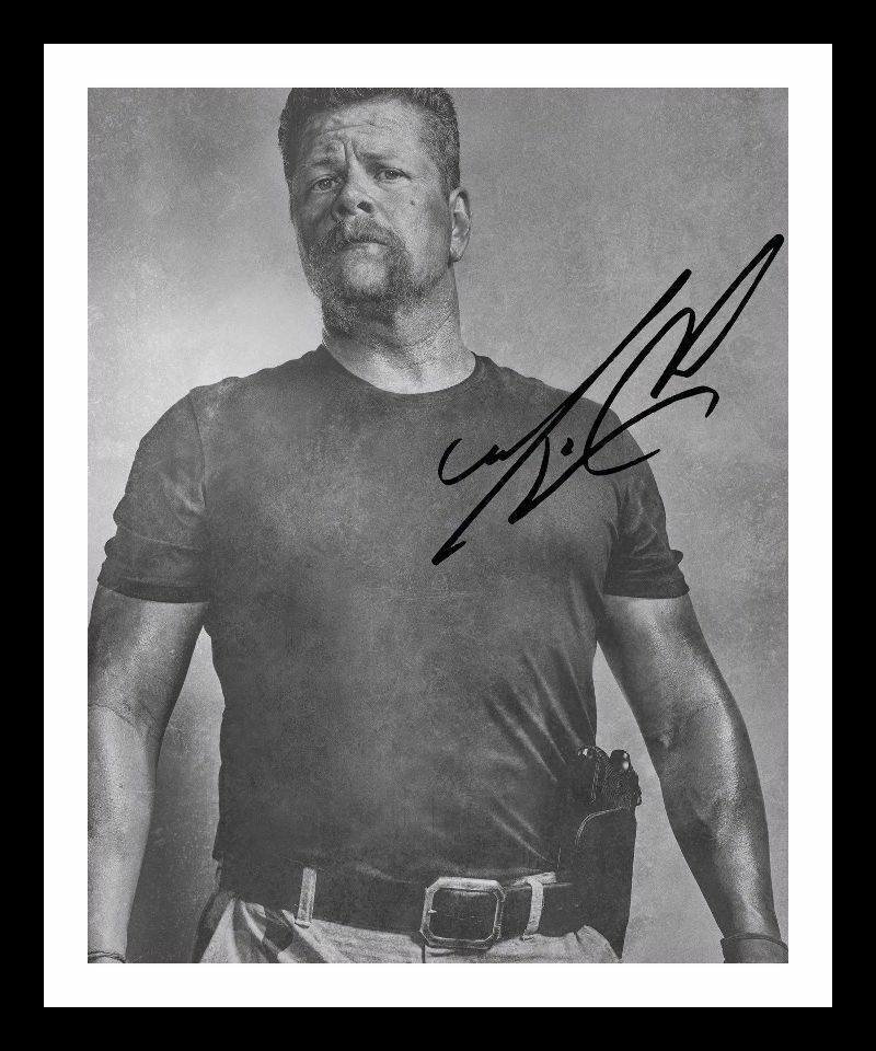 Michael Cudlitz - The Walking Dead Autograph Signed & Framed Photo Poster painting