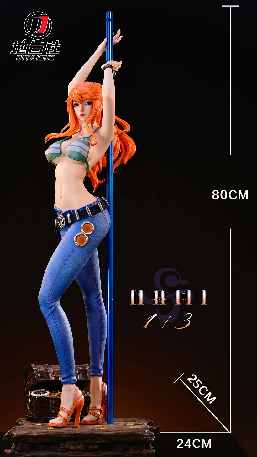 PRE-ORDER Di Tai She Studio - One Piece Nami 1/3 & 1/6 Statue(GK