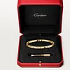 CARTIER LOVE BRACELET, SMALL MODEL, 10 DIAMONDS