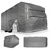 [US Local Warehouse] 420D Oxford Fabric Travel Trailer RV Cover Anti- Trailer Cover for Winter Snow