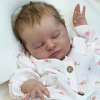 [New] 20" Lifelike Reborn Girl Brown Hair Baby Doll Named Vasena, Looks Really Cute - RBBI-Myrebornbabydoll&reg; Myrebornbabydoll&reg;