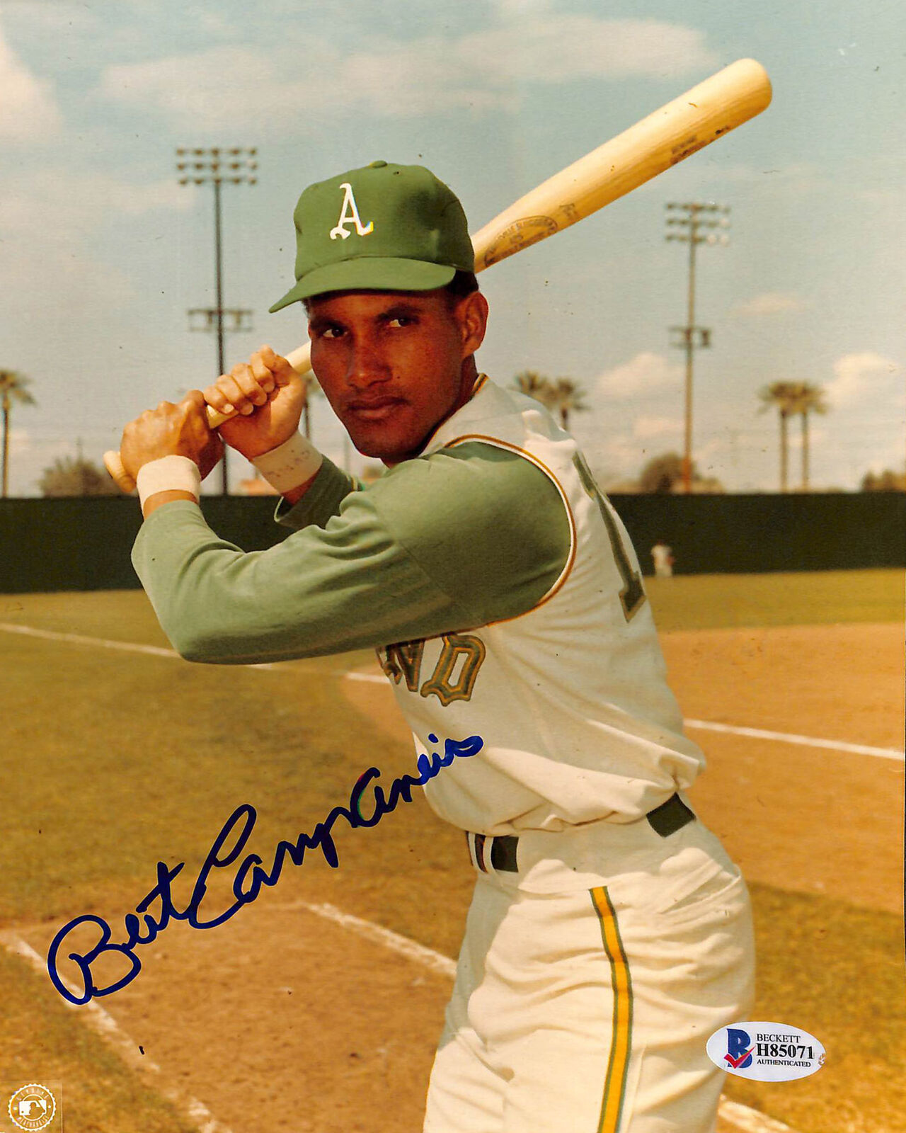 Athletics Bert Campaneris Authentic Signed 8x10 Photo Poster painting Autographed BAS 2