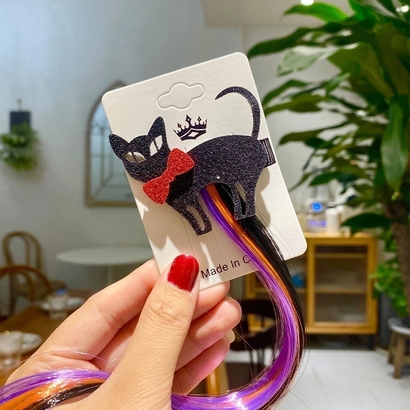 Halloween Casual Cool Style Unisex Pumpkin Bat Ghost Polyester Hair Clip