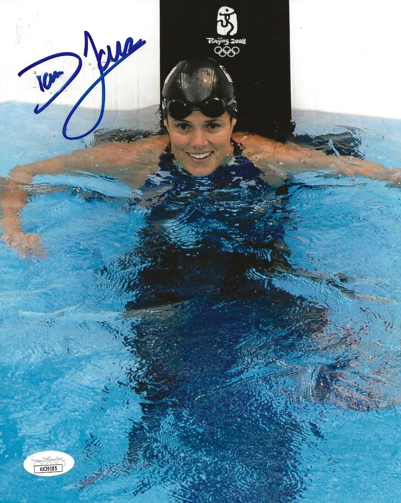 Dara Torres USA Olympic Gold Medal Swimmer signed 8x10 Photo Poster painting autographed 5 JSA