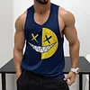  Stylish Graphic Tank Top for Men - Perfect for Fitness and Casual Wear by Inlyline